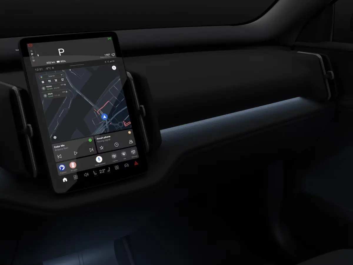 P5 Long Range Plus Black Edition Europa 69 kWh | Achteruitrijcamera | Alarmsysteem | Apple Carplay/Android Auto|telefoonintegratie premium