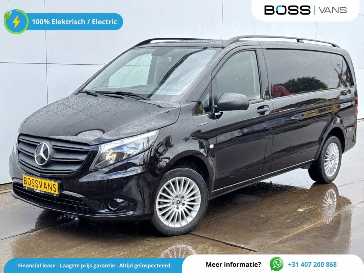 eVito 66kWh 120PK L2 280km WLTP 80kw Snelladen Elektrisch Climate Control Cruise Control Camera Stoelverwarming Parkeersensoren