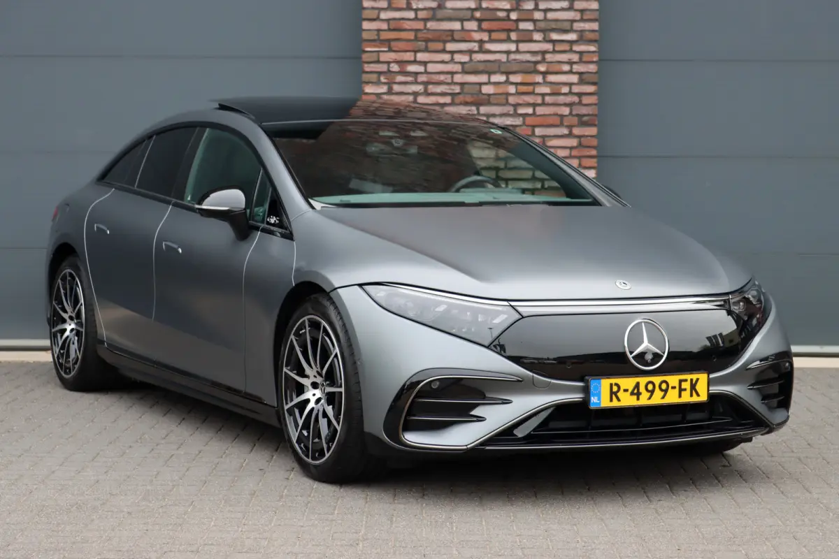 450+ AMG Line Premium 108 kWh | Luchtvering | Achterasbesturing | Distronic+ | Trekhaak | HUD | Verwarmd Stuurwiel | Memory | Digital Light | Burmester | Stoelverwarming |