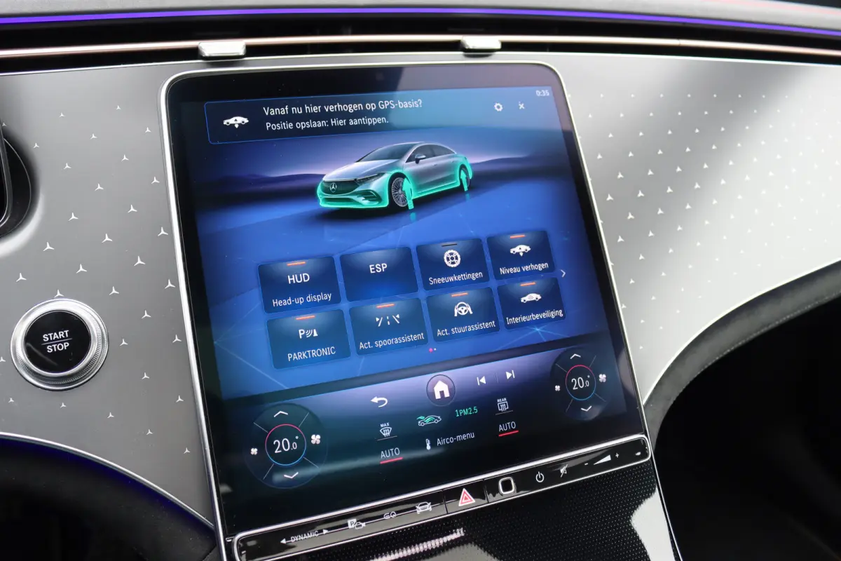 450+ AMG Line Premium 108 kWh | Luchtvering | Achterasbesturing | Distronic+ | Trekhaak | HUD | Verwarmd Stuurwiel | Memory | Digital Light | Burmester | Stoelverwarming |