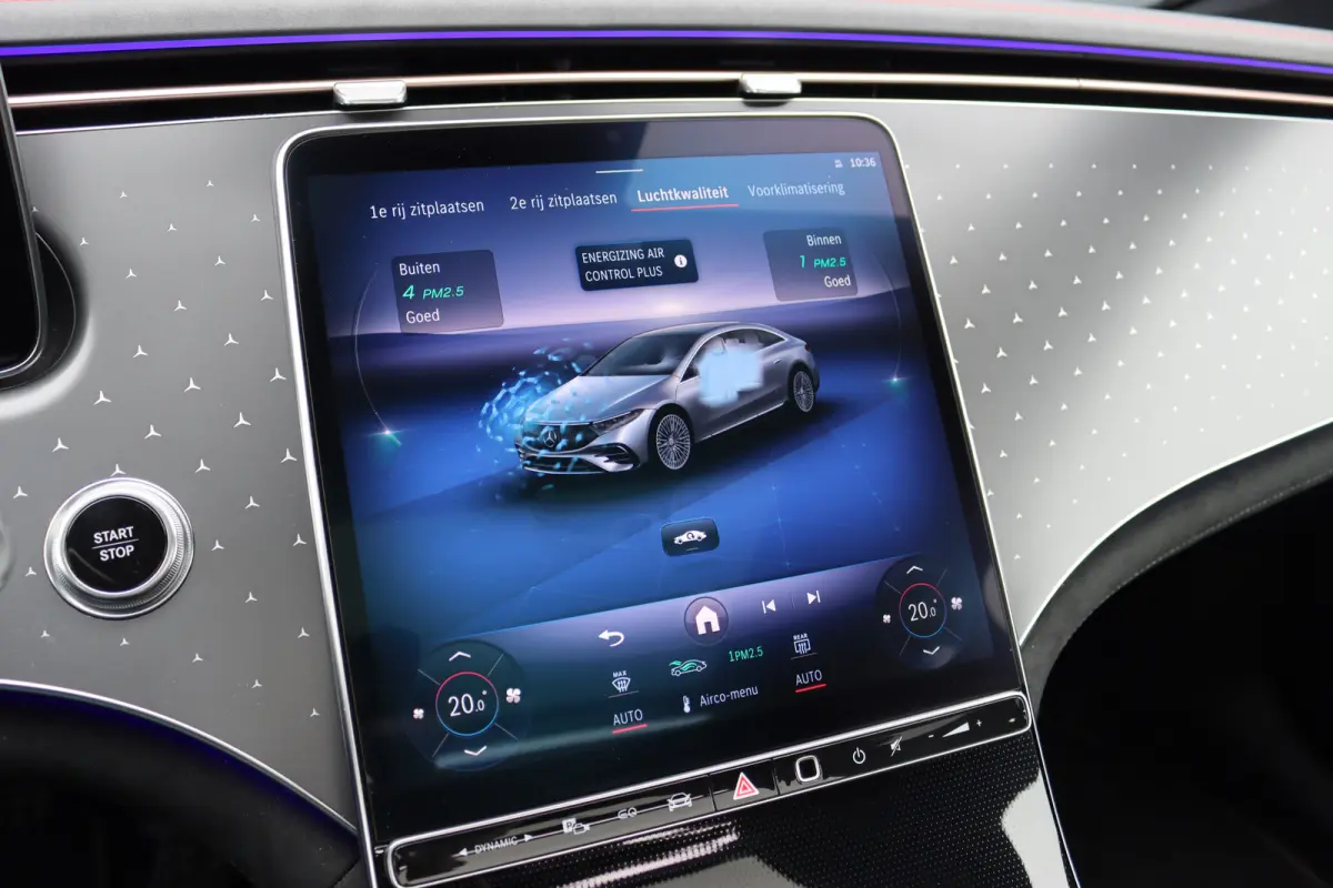 450+ AMG Line Premium 108 kWh | Luchtvering | Achterasbesturing | Distronic+ | Trekhaak | HUD | Verwarmd Stuurwiel | Memory | Digital Light | Burmester | Stoelverwarming |