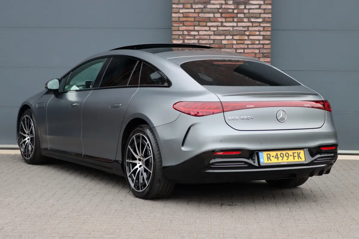 450+ AMG Line Premium 108 kWh | Luchtvering | Achterasbesturing | Distronic+ | Trekhaak | HUD | Verwarmd Stuurwiel | Memory | Digital Light | Burmester | Stoelverwarming |