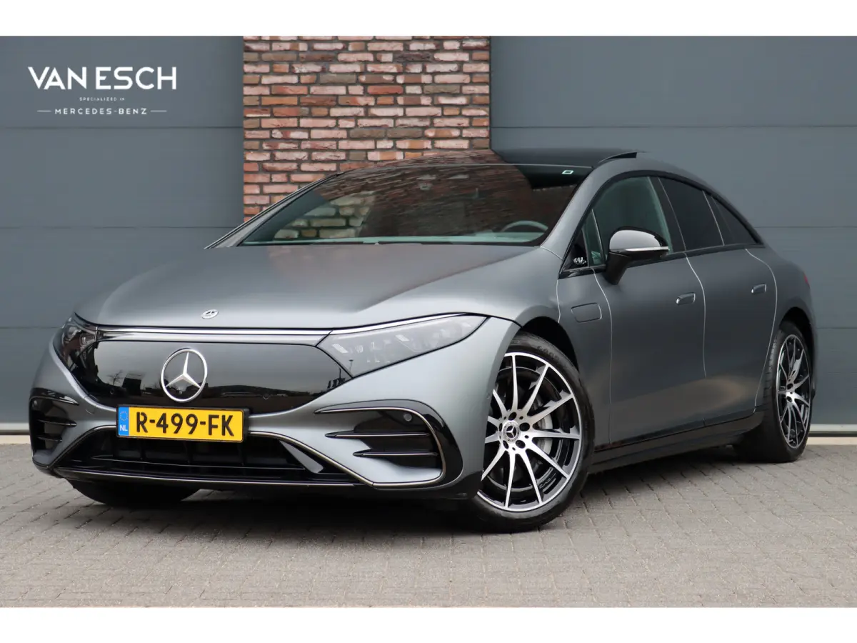 450+ AMG Line Premium 108 kWh | Luchtvering | Achterasbesturing | Distronic+ | Trekhaak | HUD | Verwarmd Stuurwiel | Memory | Digital Light | Burmester | Stoelverwarming |