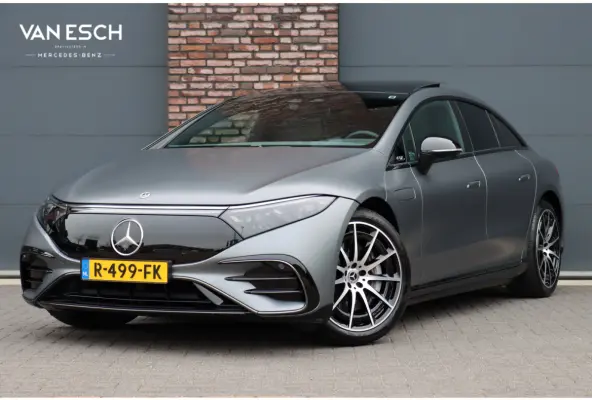 450+ AMG Line Premium 108 kWh | Luchtvering | Achterasbesturing | Distronic+ | Trekhaak | HUD | Verwarmd Stuurwiel | Memory | Digital Light | Burmester | Stoelverwarming |