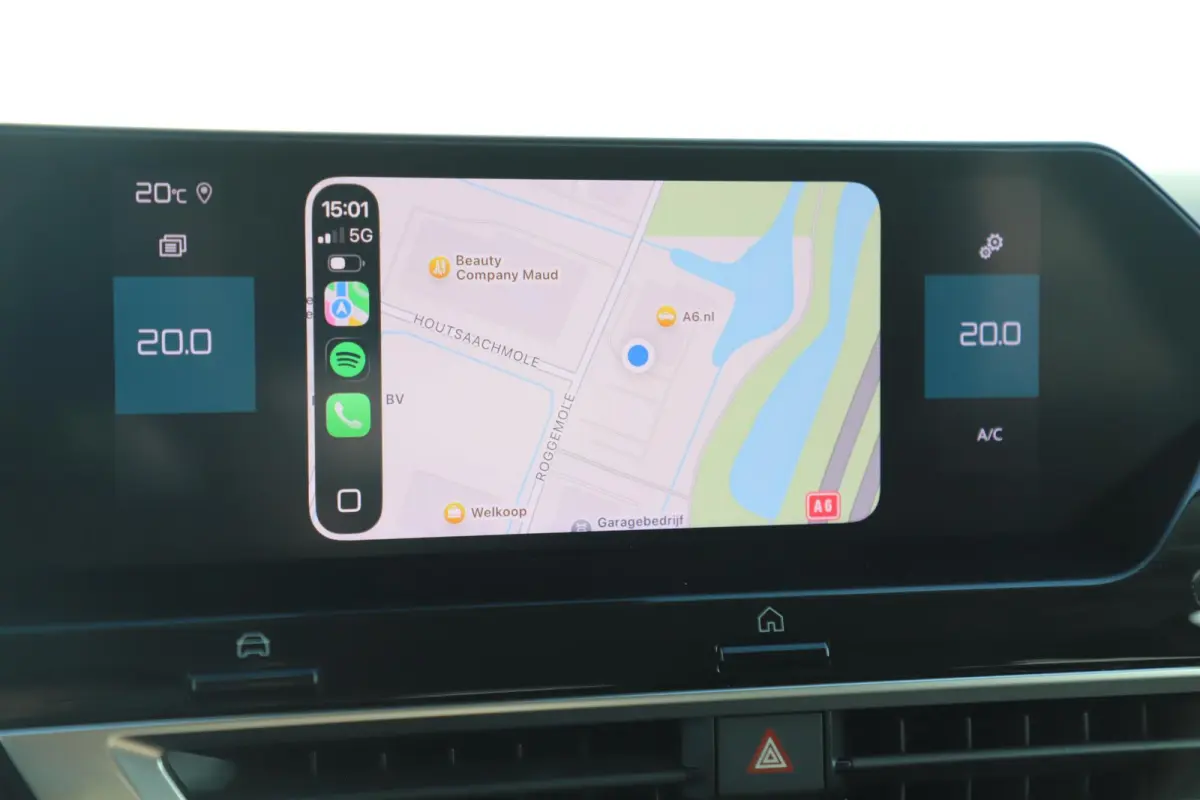 1.2 Puretech Feel Pack 131PK Navigatie Achteruitrijcamera Carplay Android LMV Rijstrooksensor Stuur en Stoelverwarming Head up display