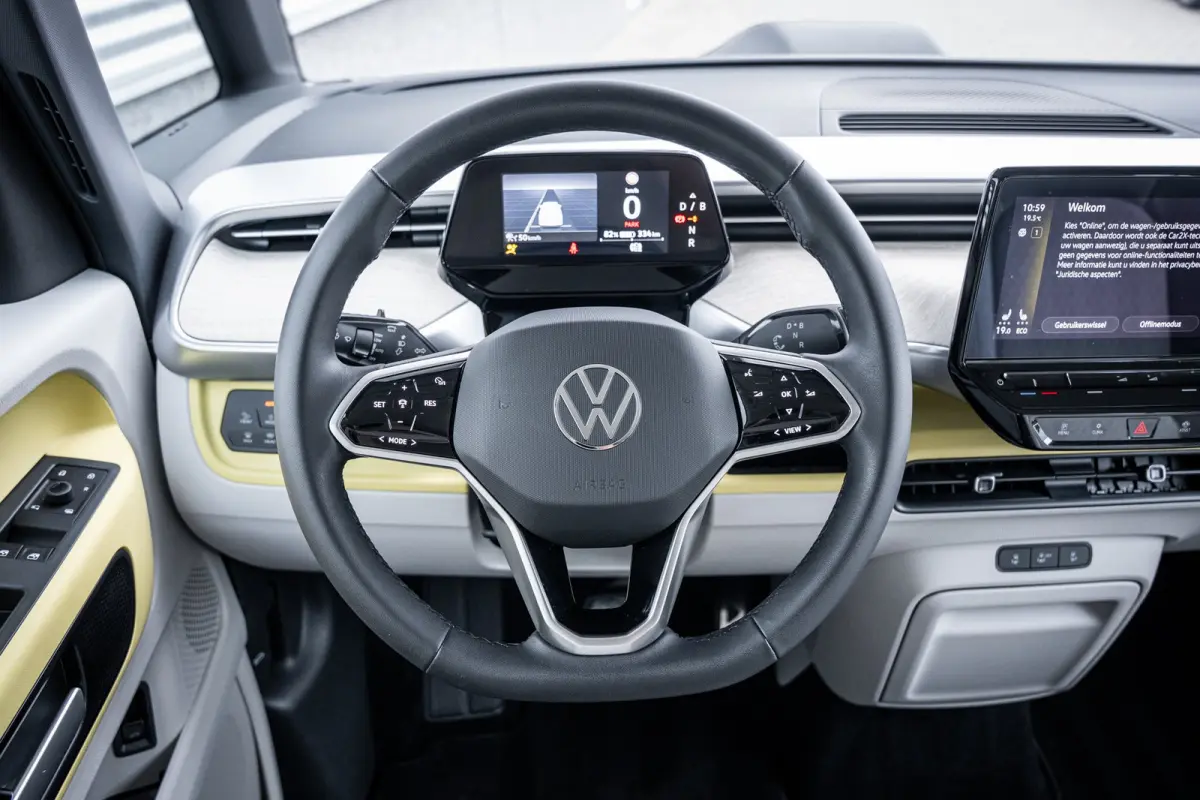 1st 77kWh 204pk | Trekhaak | SOH 96% | Elektrische schuifdeuren | Elektrische achterklep | Adaptive cruise control | Stoelverwarming | 20" LMV