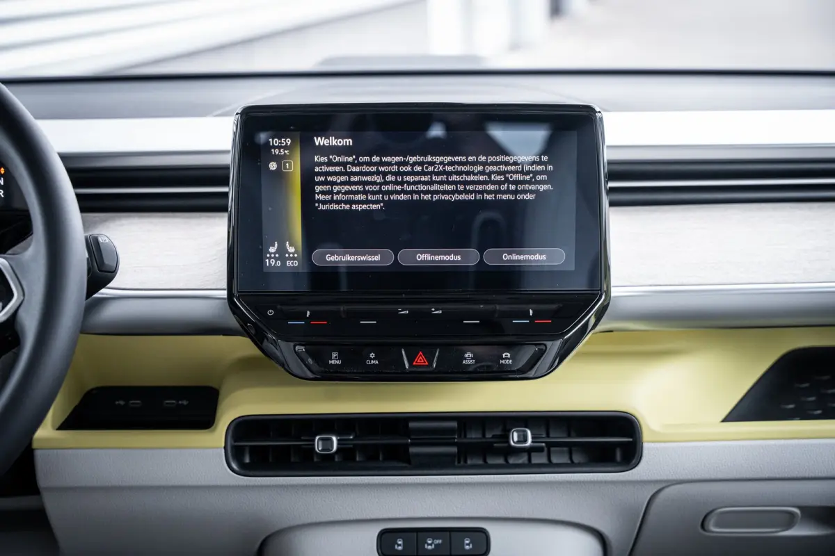 1st 77kWh 204pk | Trekhaak | SOH 96% | Elektrische schuifdeuren | Elektrische achterklep | Adaptive cruise control | Stoelverwarming | 20" LMV