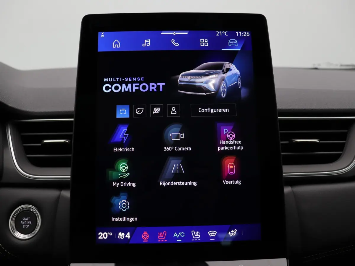 E-Tech full hybrid 160pk iconic | Vijf jaar garantie | Harman Kardon | Panoramisch vast glazen dak |