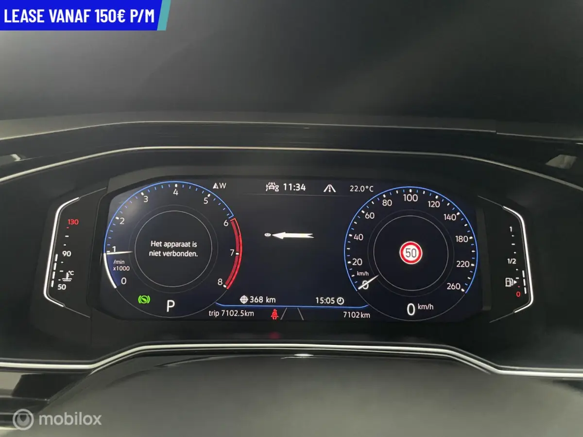 1.0 TSI R-LINE DSG NACI CRUISE CARPLAY LED XENON VEEL OPTIES 7100km!! IQ Light LED