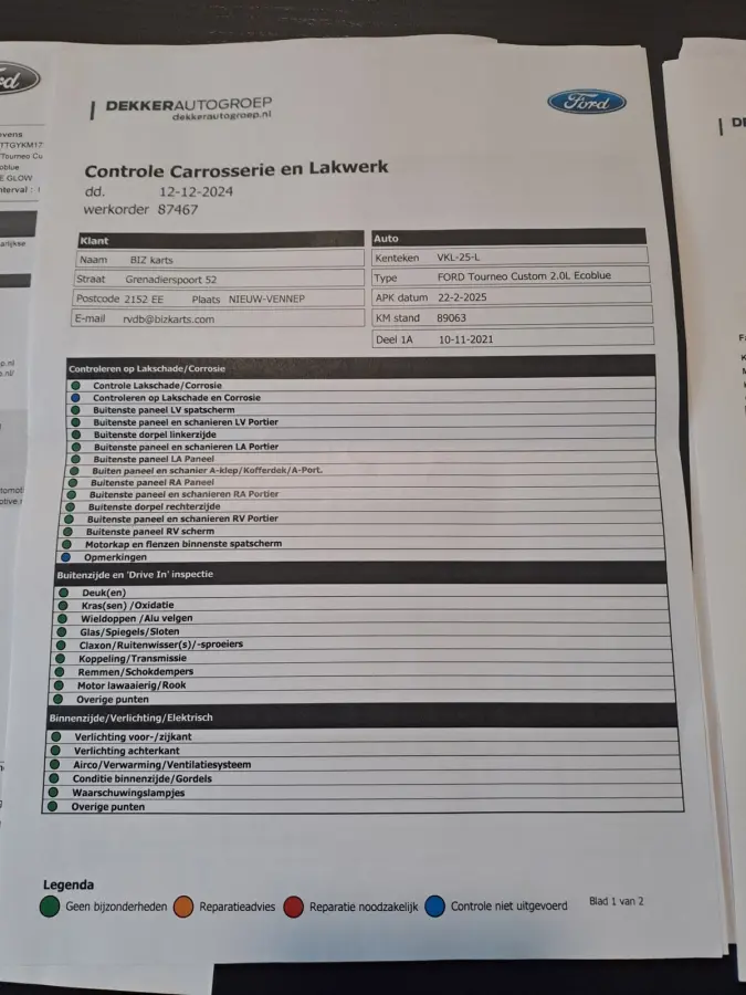320 2.0 TDCI L1H1 Sport