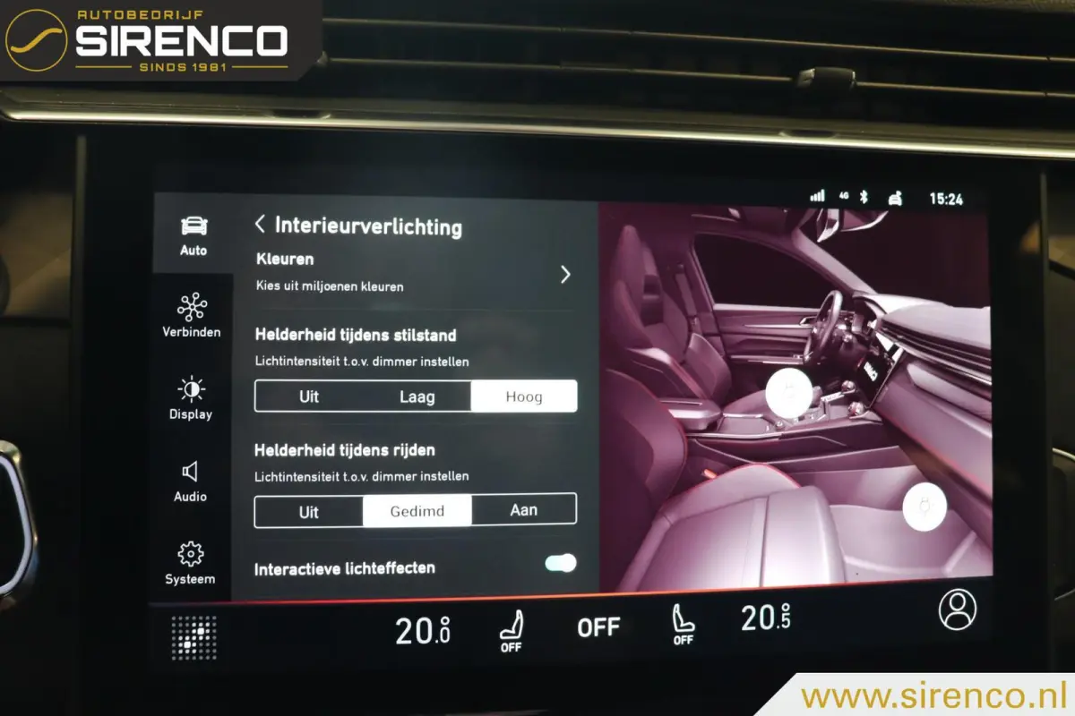 1.5| 360 camera met 3d view | stoelverwarming |Android auto & Apple carplay |dab | adaptieve cruise control | sfeerverlichting |