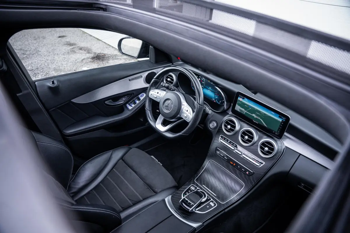 180 AMG Org.NL|Pano-dak|360°|Trekhaak|Carplay|Dealeronderhouden