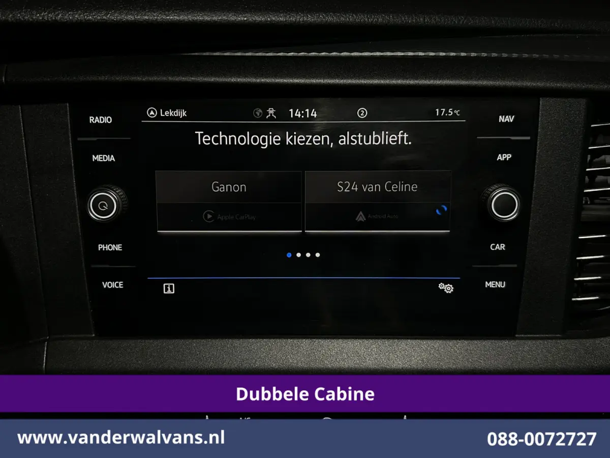 2.0 TDI 150pk Automaat L2H1 Dubbele Cabine Euro6 Airco | 6-Zits | Camera | Navigatie | Apple Carplay | Cruisecontrol Android Auto, Stoelverwarming, 2500kg Trekhaak, Achterklep