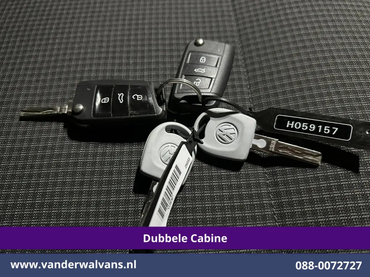 2.0 TDI 150pk Automaat L2H1 Dubbele Cabine Euro6 Airco | 6-Zits | Camera | Navigatie | Apple Carplay | Cruisecontrol Android Auto, Stoelverwarming, 2500kg Trekhaak, Achterklep