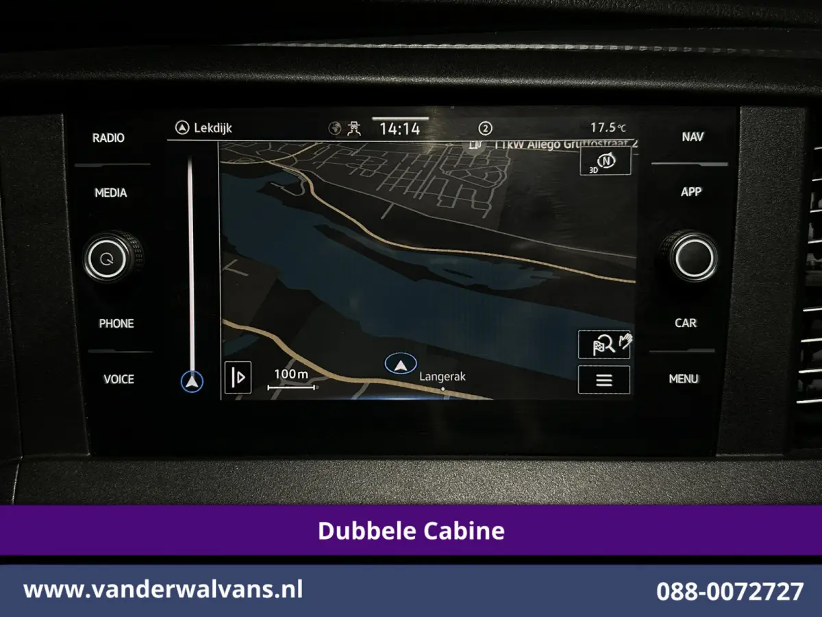2.0 TDI 150pk Automaat L2H1 Dubbele Cabine Euro6 Airco | 6-Zits | Camera | Navigatie | Apple Carplay | Cruisecontrol Android Auto, Stoelverwarming, 2500kg Trekhaak, Achterklep