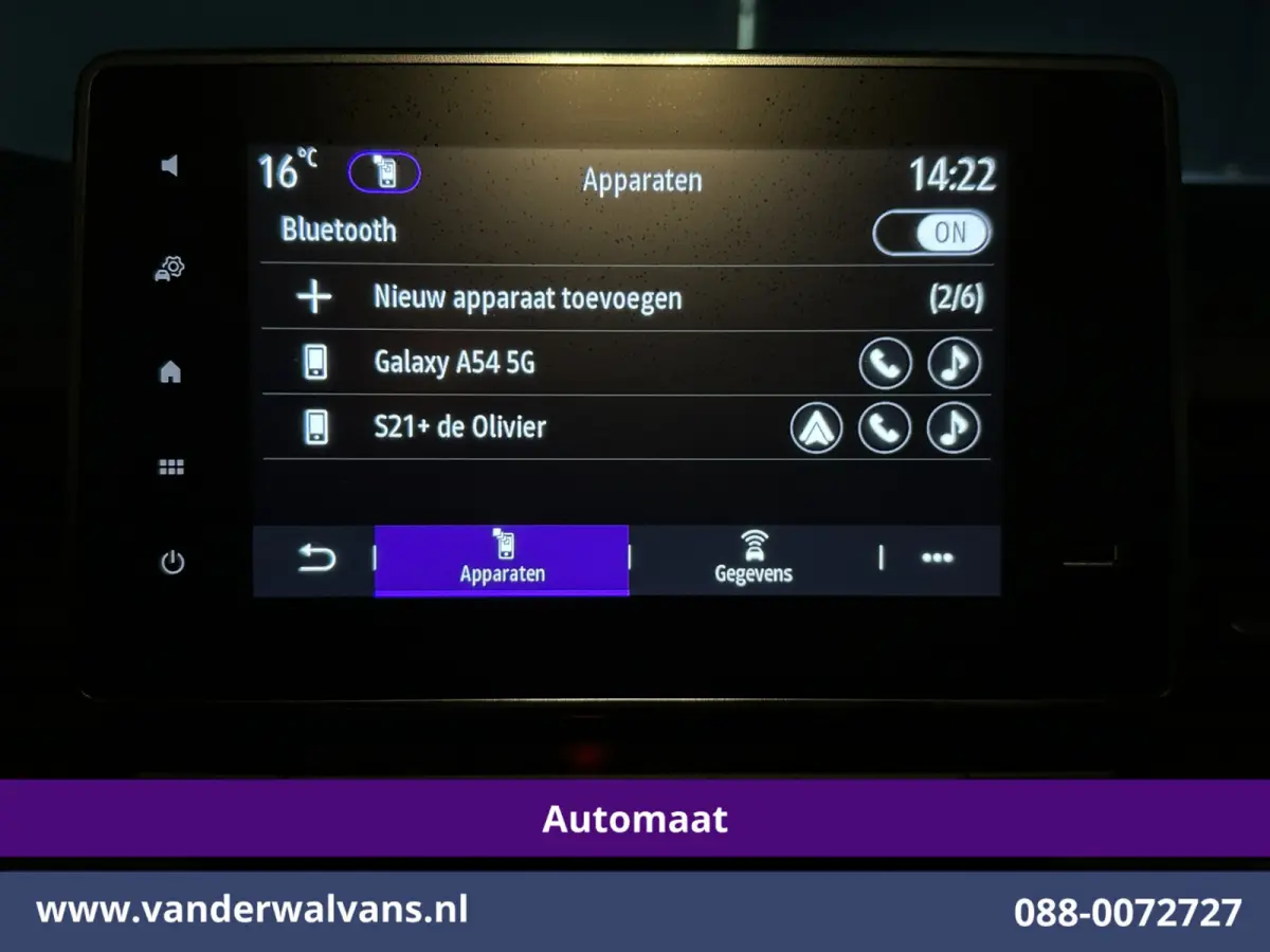 2.0 dCi 150pk Automaat L2H1 Euro6 Airco | Navigatie | Camera | LED | Android Auto | Cruisecontrol Parkeersensoren, Bijrijdersbank
