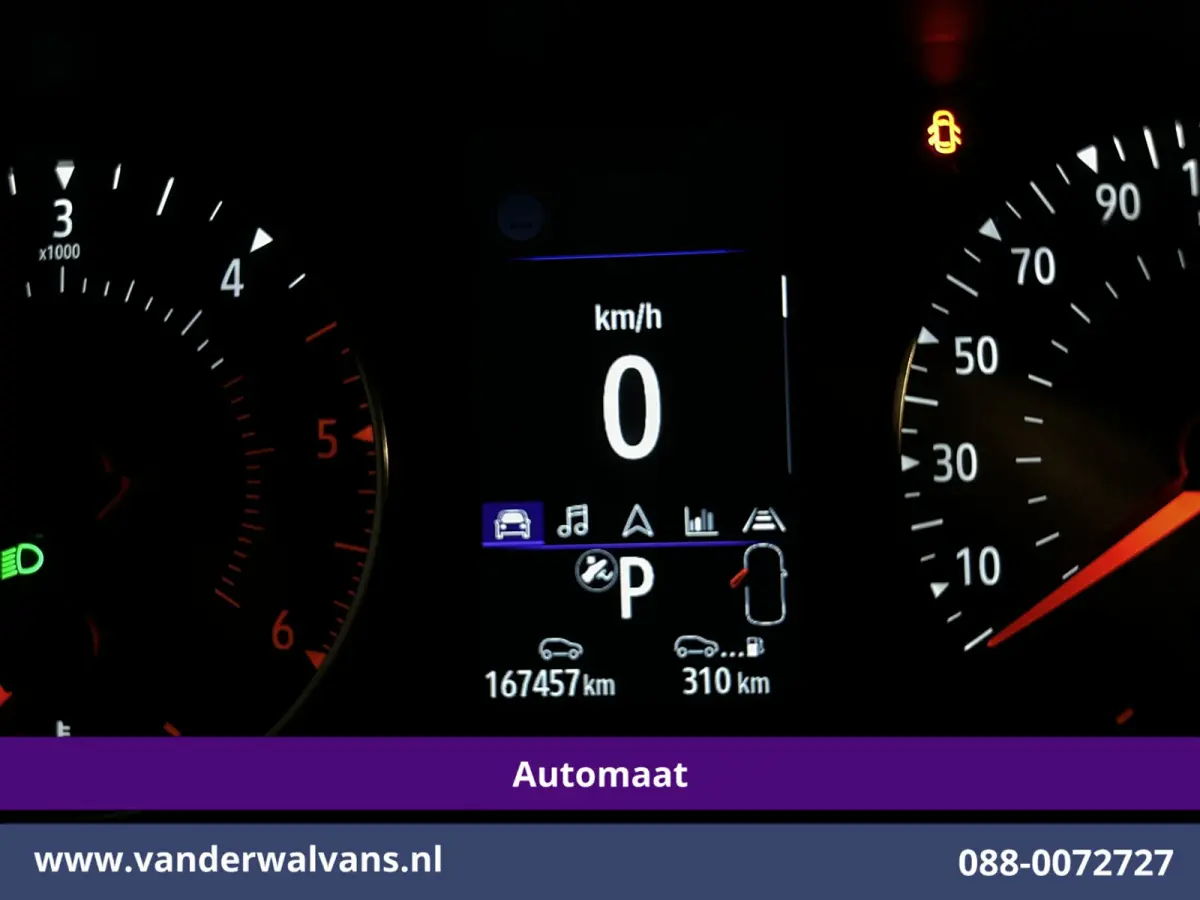 2.0 dCi 150pk Automaat L2H1 Euro6 Airco | Navigatie | Camera | LED | Android Auto | Cruisecontrol Parkeersensoren, Bijrijdersbank