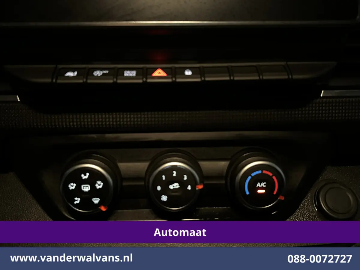 2.0 dCi 150pk Automaat L2H1 Euro6 Airco | Navigatie | Camera | LED | Android Auto | Cruisecontrol Parkeersensoren, Bijrijdersbank