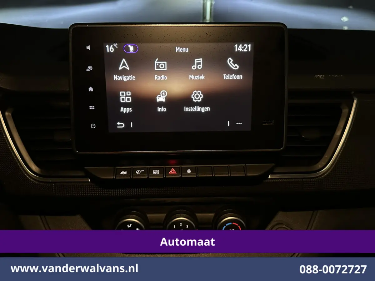 2.0 dCi 150pk Automaat L2H1 Euro6 Airco | Navigatie | Camera | LED | Android Auto | Cruisecontrol Parkeersensoren, Bijrijdersbank