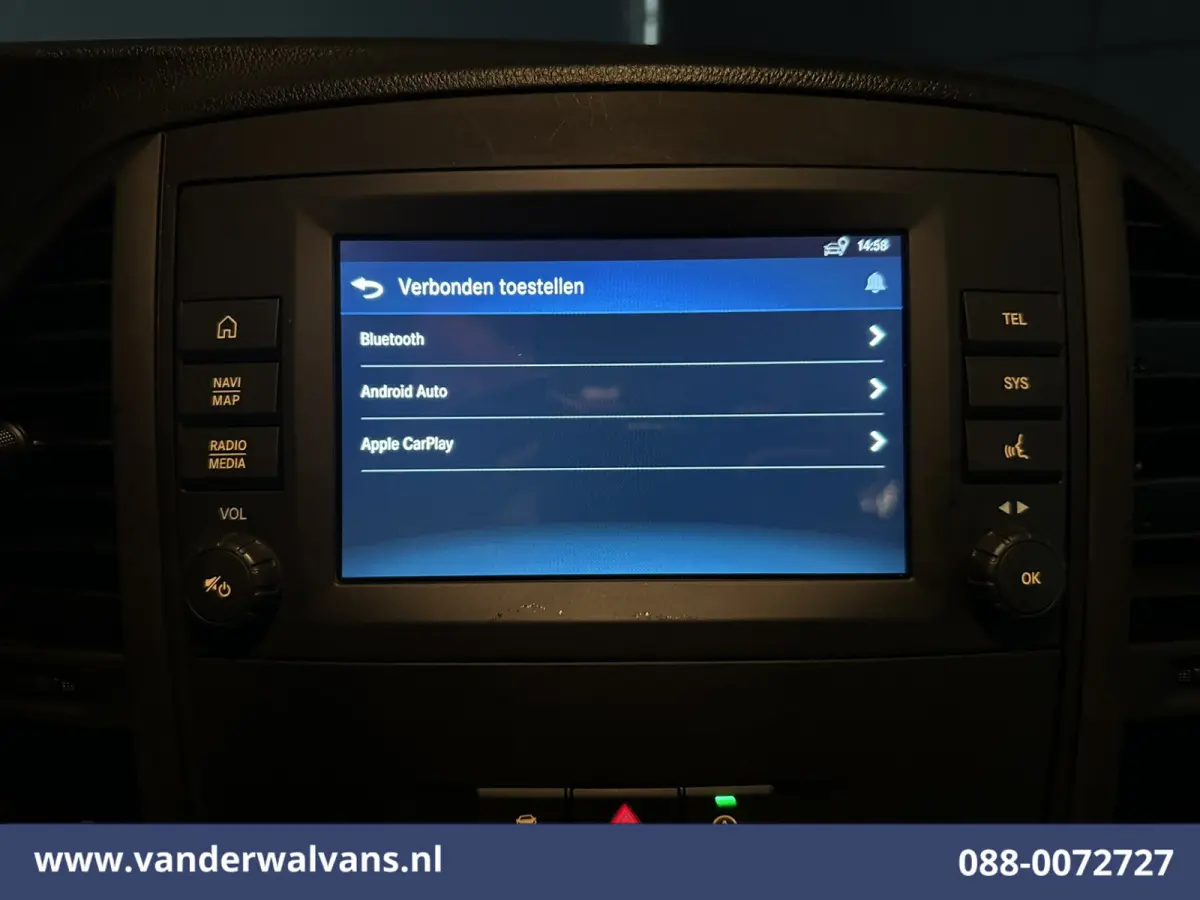 116 CDI 164pk L3H1 Euro6 Airco | Camera | Navigatie | Apple Carplay | Cruisecontrol Android Auto, Parkeersensoren, Bijrijdersbank