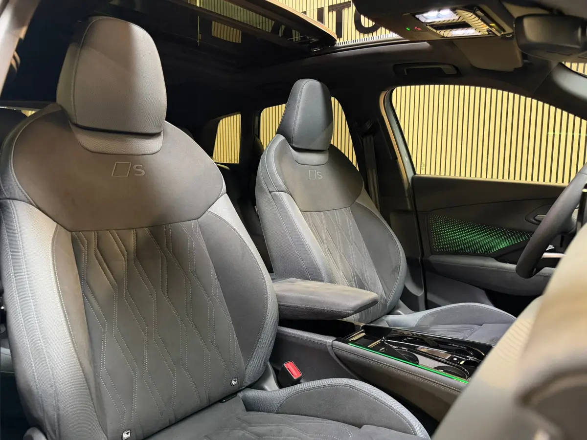 1.5 e-hybrid 3X S-LINE |PANO|SONOS|HuD|360CAM|MEMORY|KEYLESS|FABRIEKSGARANTIE 2030|DODEHOEK|SFEERVERLICHTING|20 INCH|VOL!