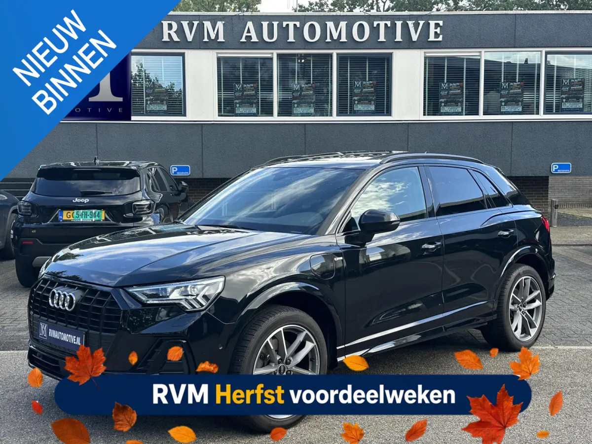 45 TFSI e S edition 3X S LINE VAN: 39.900,- VOOR: 36.877,- UW HERFST VOORDEEL: 3.023,- | BLACK OPTIC| RIJKLAARPRIJS INCL. 12MND BOVAG | ELECTR STOELEN | PANORAMADAK | ADAPTIVE CRUISE | DODE 