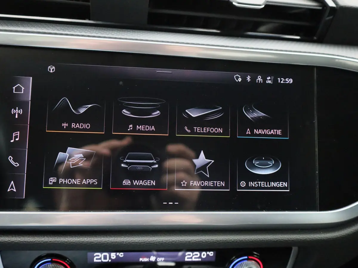35 TFSI Pro Line | AUTOMAAT | ELEKTRISCHE ACHTERKLEP | ACHTERUITRIJCAMERA | APPLE CARPLAY | ANDROID AUTO | CRUISE CONTROL | CLIMATE CONTROL | DIGITAL COCKPIT | VERLICHTING AUTOMATISCH |
