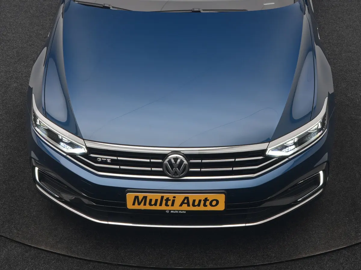 1.4 TSI PHEV GTE Business 218pk Dealer O.H. | Trekhaak Af Fabriek | Panodak | Head Up | Adaptive Cruise | 360 Camera | Dynaudio | Lederen Sportstoelen Memory & Massage | IQ Light | Stoelen &