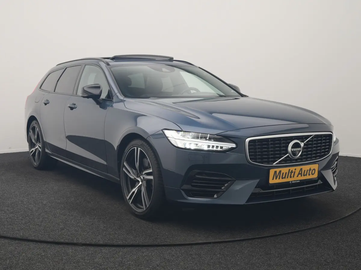 T8 AWD R-Design PHEV 394pk Dealer O.H. | Trekhaak Af Fabriek | Four C Luchtvering | Panodak | Adaptive Cruise | Head Up | 360 Camera | Bowers & Wilkins | Lederen Sportstoelen Massage & Venti