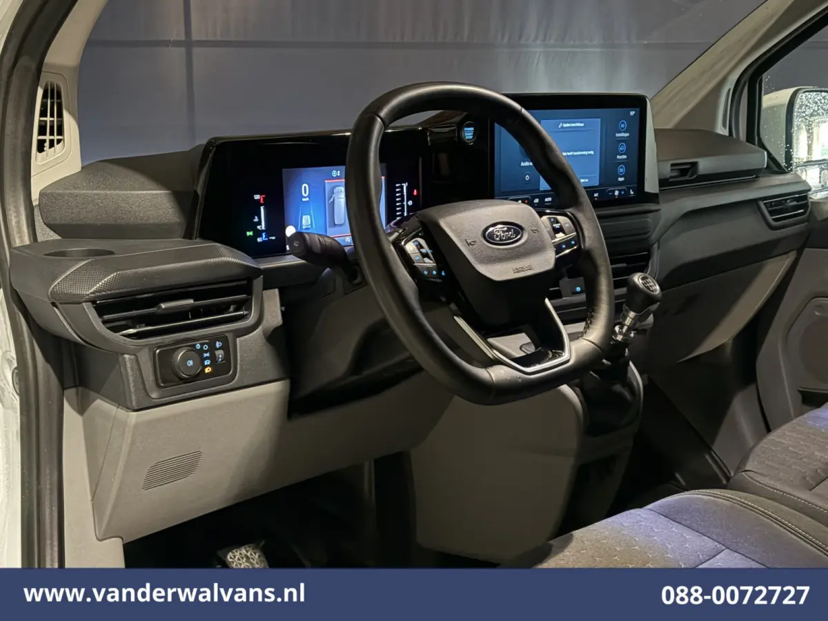 2.0 TDCI 136pk L2H1 Euro6 Airco | Camera | LED | Apple Carplay | Cruisecontrol | 2500kg Trekhaak LM Velgen, Android Auto, Verwarmde voorruit, Stoelverwarming, Parkeersensoren, Bijrijdersbank