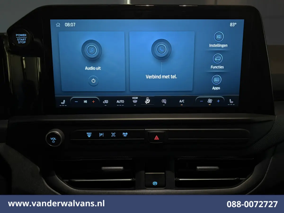 2.0 TDCI 136pk L2H1 Euro6 Airco | Camera | LED | Apple Carplay | Cruisecontrol | 2500kg Trekhaak LM Velgen, Android Auto, Verwarmde voorruit, Stoelverwarming, Parkeersensoren, Bijrijdersbank