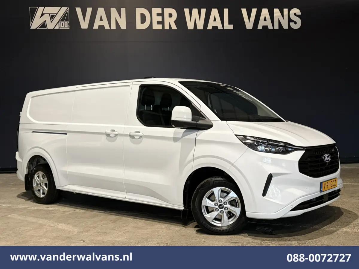 2.0 TDCI 136pk L2H1 Euro6 Airco | Camera | LED | Apple Carplay | Cruisecontrol | 2500kg Trekhaak LM Velgen, Android Auto, Verwarmde voorruit, Stoelverwarming, Parkeersensoren, Bijrijdersbank