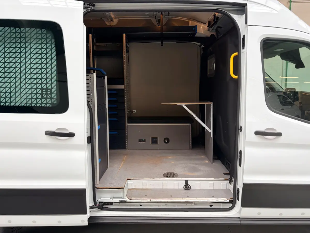 350 2.0 TDCI 130PK euro6 L3H3 Trend MHEV RWD Sortimo Inrichting Victron v230 Standkachel RIJKLAARPRIJS!