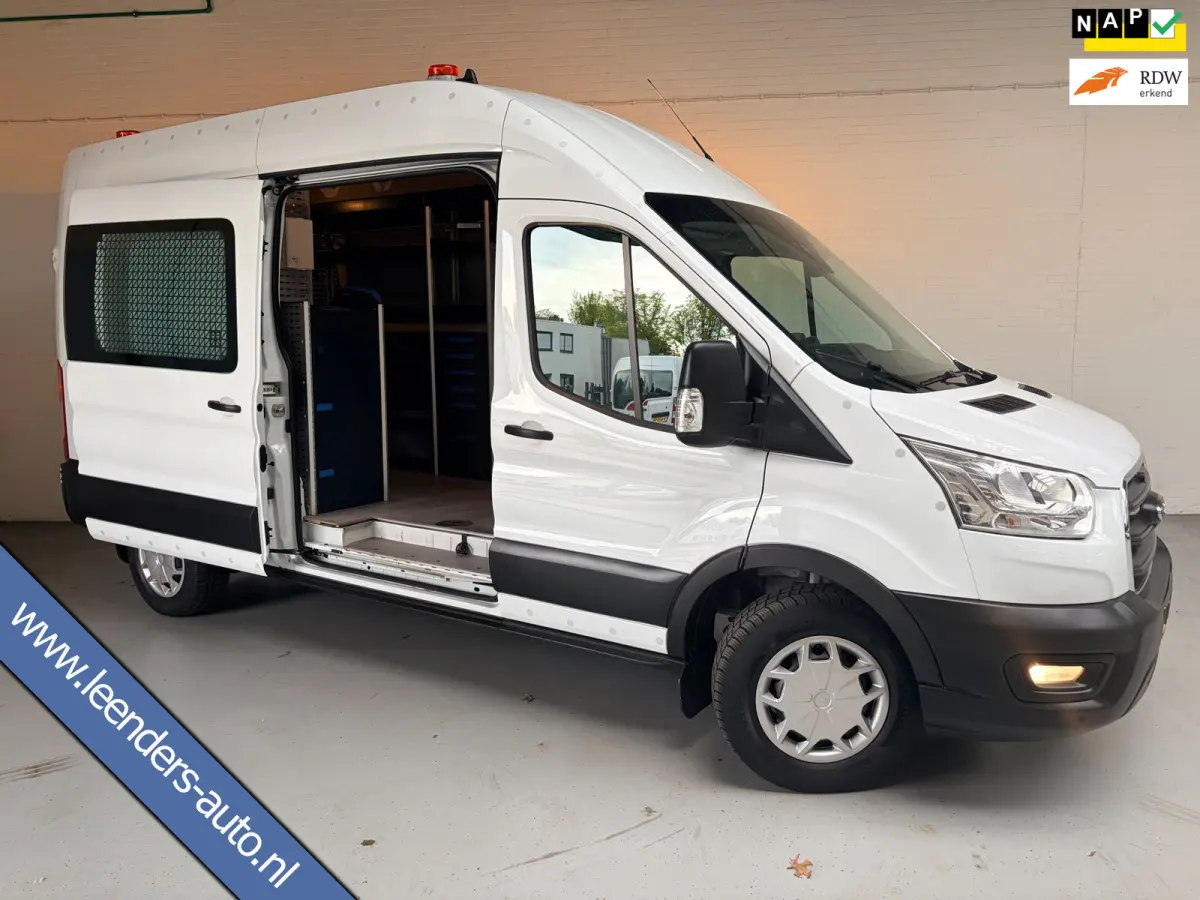 350 2.0 TDCI 130PK euro6 L3H3 Trend MHEV RWD Sortimo Inrichting Victron v230 Standkachel RIJKLAARPRIJS!