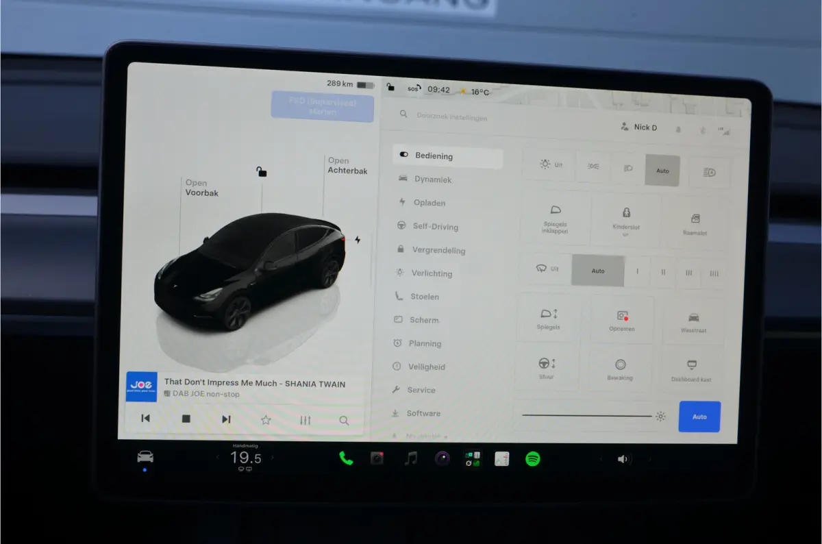 Long Range RWD 75 kWh AutoPilot4.0 (FSD 99,- p/mnd)