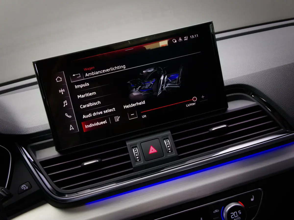 55 TFSI e S-Line Edition Competition (PANO, B&O, HEAD-UP, SFEERVERLICHTING, APLE CARPLAY/ANDROID AUTO, STOELVERWARMING)
