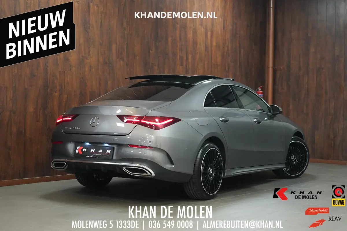 250 e AMG Line Pano|Burmester|Dealer onderh|Sfeerverlichting|19 inch