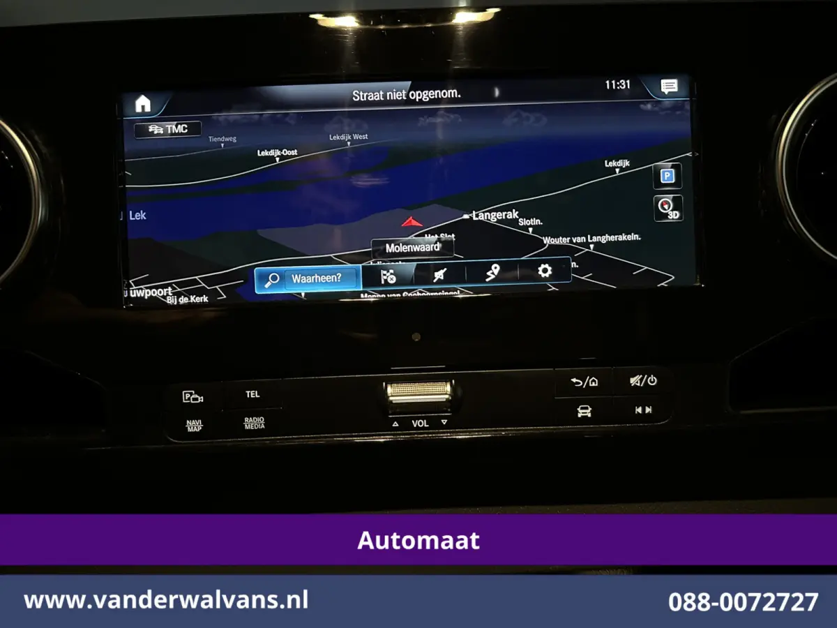 319 CDI 3.0L V6 191pk Automaat L2H2 Euro6 Airco | 360 graden camera | 3500kg Trekhaak | Navigatie | LED | Cruisecontrol LM velgen, Leder, Chauffeursstoel, Parkeersensoren, Sidebars, Bijrijde