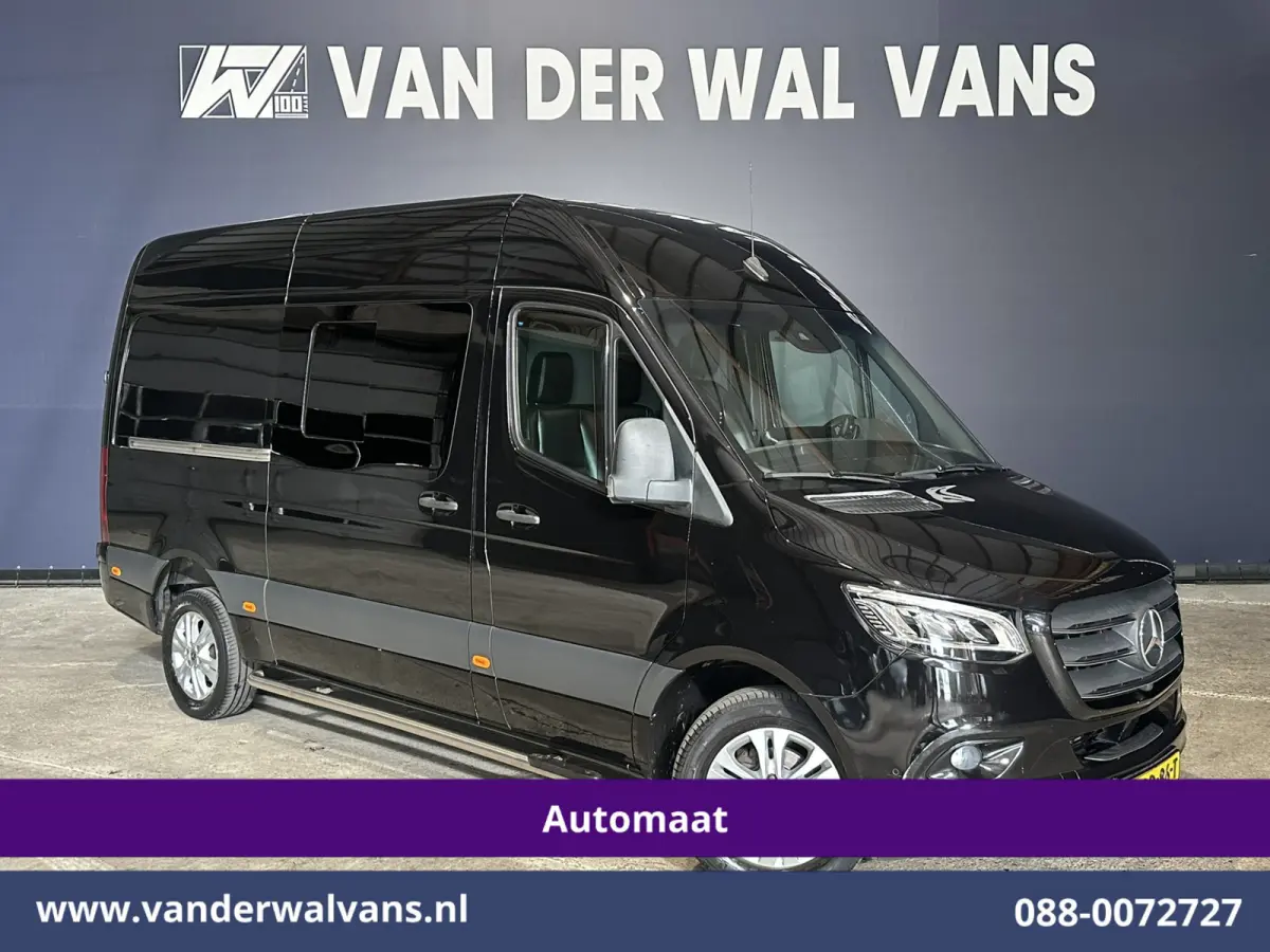 319 CDI 3.0L V6 191pk Automaat L2H2 Euro6 Airco | 360 graden camera | 3500kg Trekhaak | Navigatie | LED | Cruisecontrol LM velgen, Leder, Chauffeursstoel, Parkeersensoren, Sidebars, Bijrijde