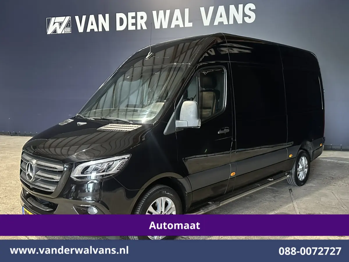 319 CDI 3.0L V6 191pk Automaat L2H2 Euro6 Airco | 360 graden camera | 3500kg Trekhaak | Navigatie | LED | Cruisecontrol LM velgen, Leder, Chauffeursstoel, Parkeersensoren, Sidebars, Bijrijde