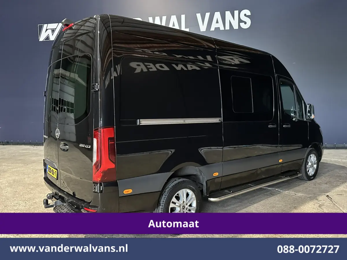 319 CDI 3.0L V6 191pk Automaat L2H2 Euro6 Airco | 360 graden camera | 3500kg Trekhaak | Navigatie | LED | Cruisecontrol LM velgen, Leder, Chauffeursstoel, Parkeersensoren, Sidebars, Bijrijde