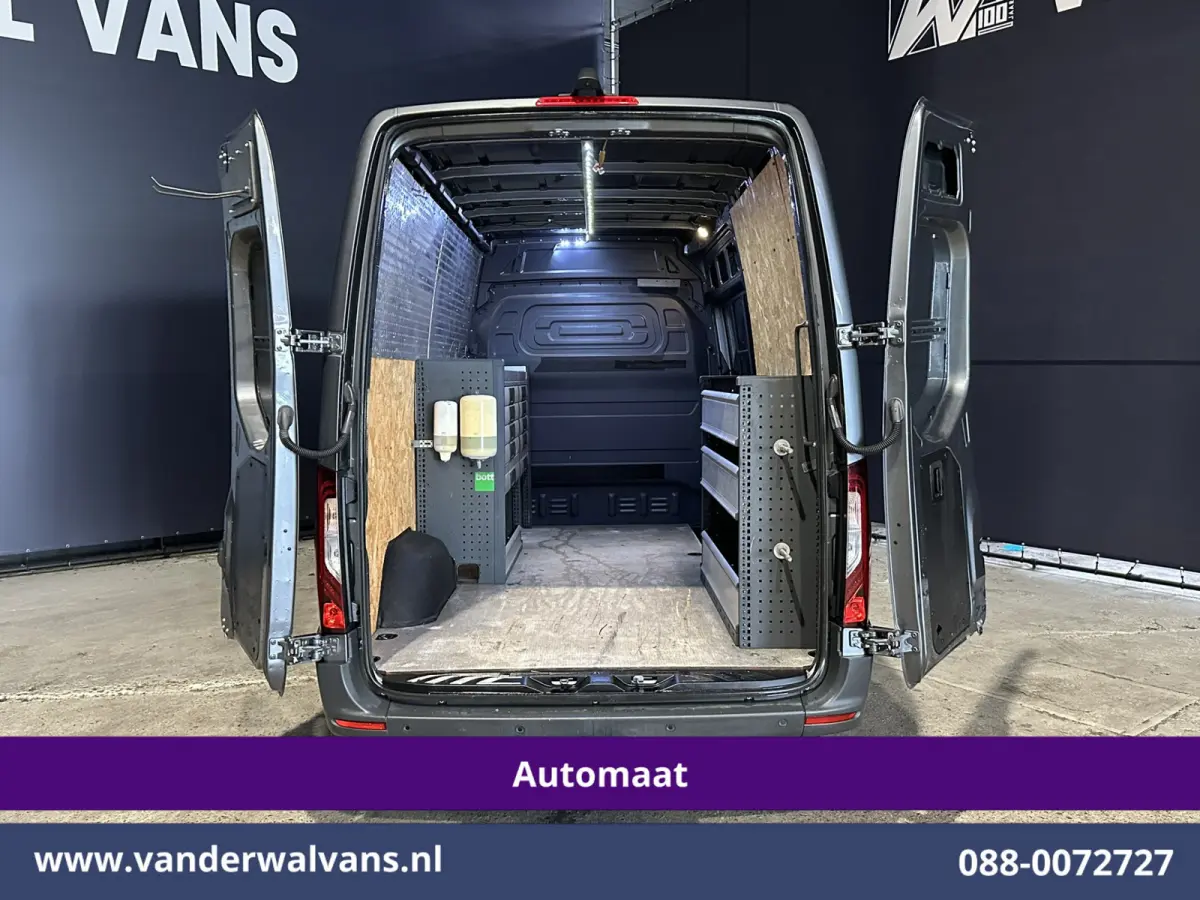 315 CDI 150pk 9G-Tronic 3500kg Trekhaak L2H2 Inrichting Euro6 Airco | Camera | Navigatie | MBUX | LED | Apple Carplay Android Auto, Cruisecontrol, Parkeersensoren, Bijrijdersbank
