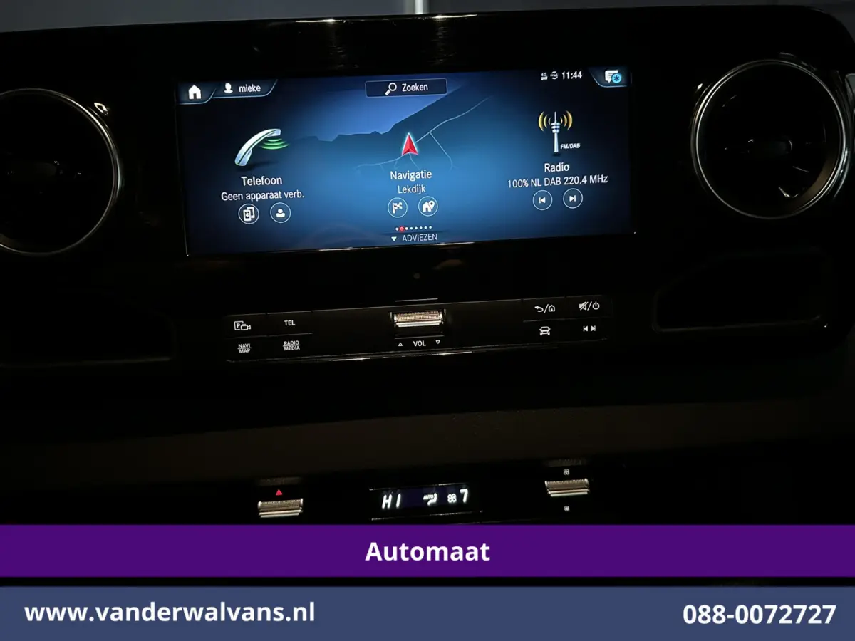 315 CDI 150pk 9G-Tronic 3500kg Trekhaak L2H2 Inrichting Euro6 Airco | Camera | Navigatie | MBUX | LED | Apple Carplay Android Auto, Cruisecontrol, Parkeersensoren, Bijrijdersbank