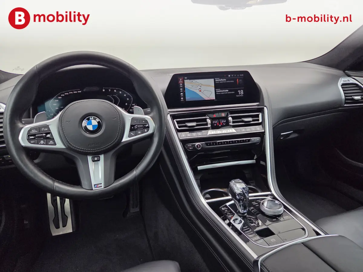840i xDrive High Executive M-Sport 'Tansanitblau' NL Auto | Laser | Bowers&Wilkins | Soft Close | Panoramadak | Head-Up | DAB