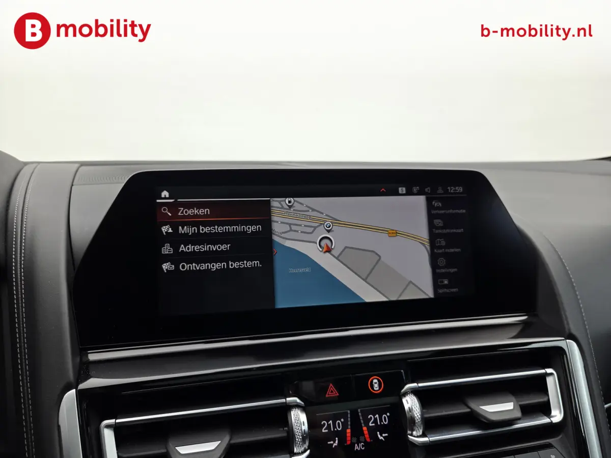 840i xDrive High Executive M-Sport 'Tansanitblau' NL Auto | Laser | Bowers&Wilkins | Soft Close | Panoramadak | Head-Up | DAB