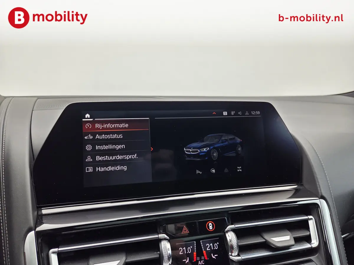 840i xDrive High Executive M-Sport 'Tansanitblau' NL Auto | Laser | Bowers&Wilkins | Soft Close | Panoramadak | Head-Up | DAB