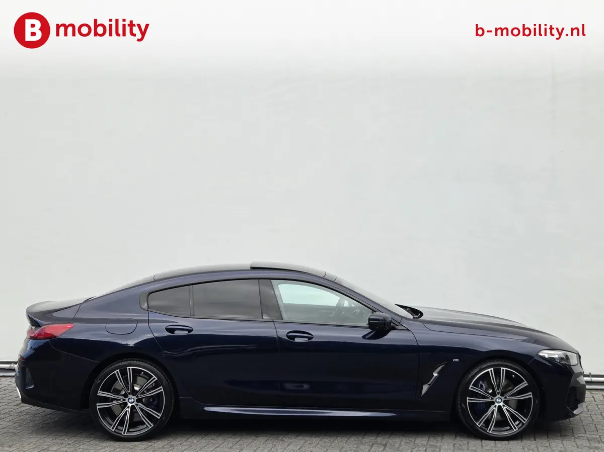 840i xDrive High Executive M-Sport 'Tansanitblau' NL Auto | Laser | Bowers&Wilkins | Soft Close | Panoramadak | Head-Up | DAB
