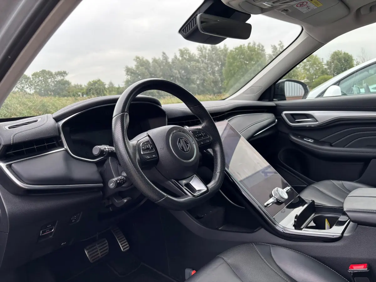 Luxury 70 kWh - Pearl White/Zwart Leder - Carplay/Camera/Panorama