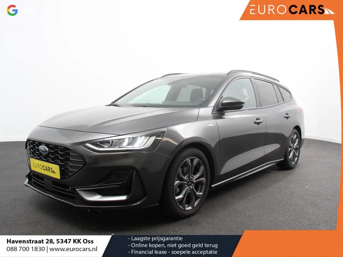 1.0 EcoBoost Hybrid 155pk Automaat ST Line Navigatie Climate control Cruise control Apple Carplay/Android Auto LM velgen Parkeersensoren Led