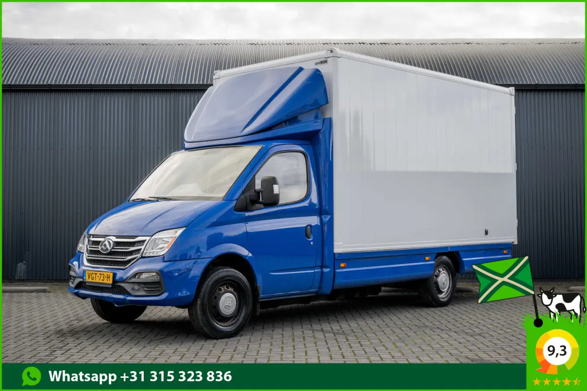 | Volledig Elektrisch | 3-Zits | Camera | Bakwagen